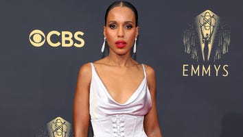 Kerry Washington Wows in Silver Corset Gown at 2021 Emmy Awards